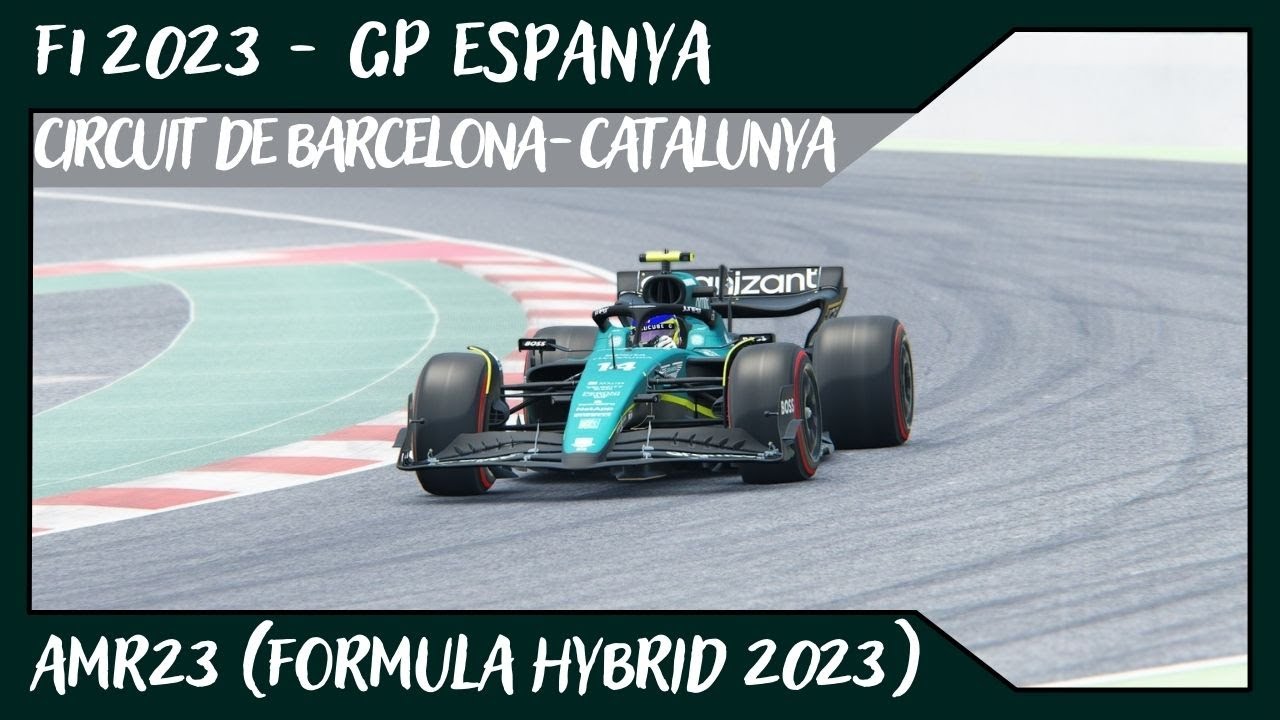 F1 2023 - GP Espanya @ Circuit de Barcelona-Catalunya // AMR23 (Formula Hybrid 2023) // #8 de Alvamoll7