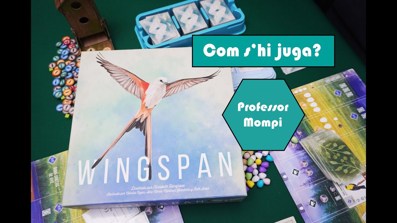 Wingspan - Joc de taula - Tutorial de Professor Mompi