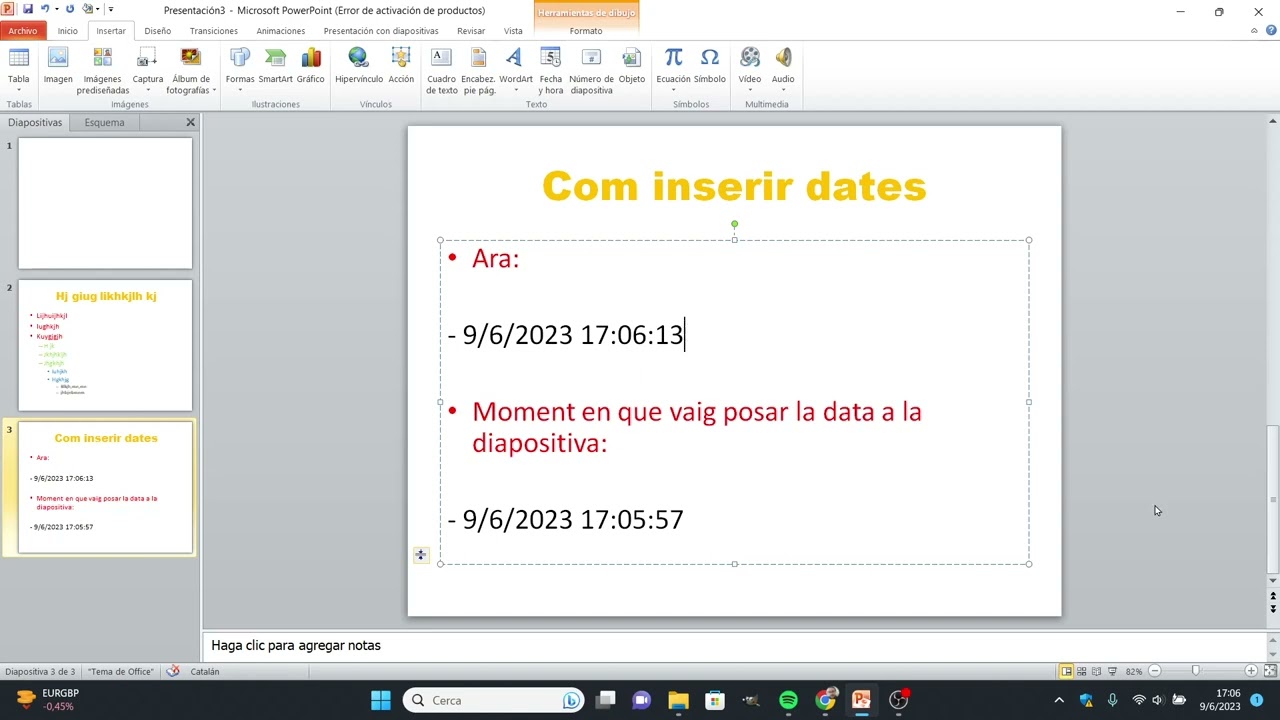 Com posar dates i hores fixes o variables en un Powerpoint de Xavier Àgueda COMPETIC