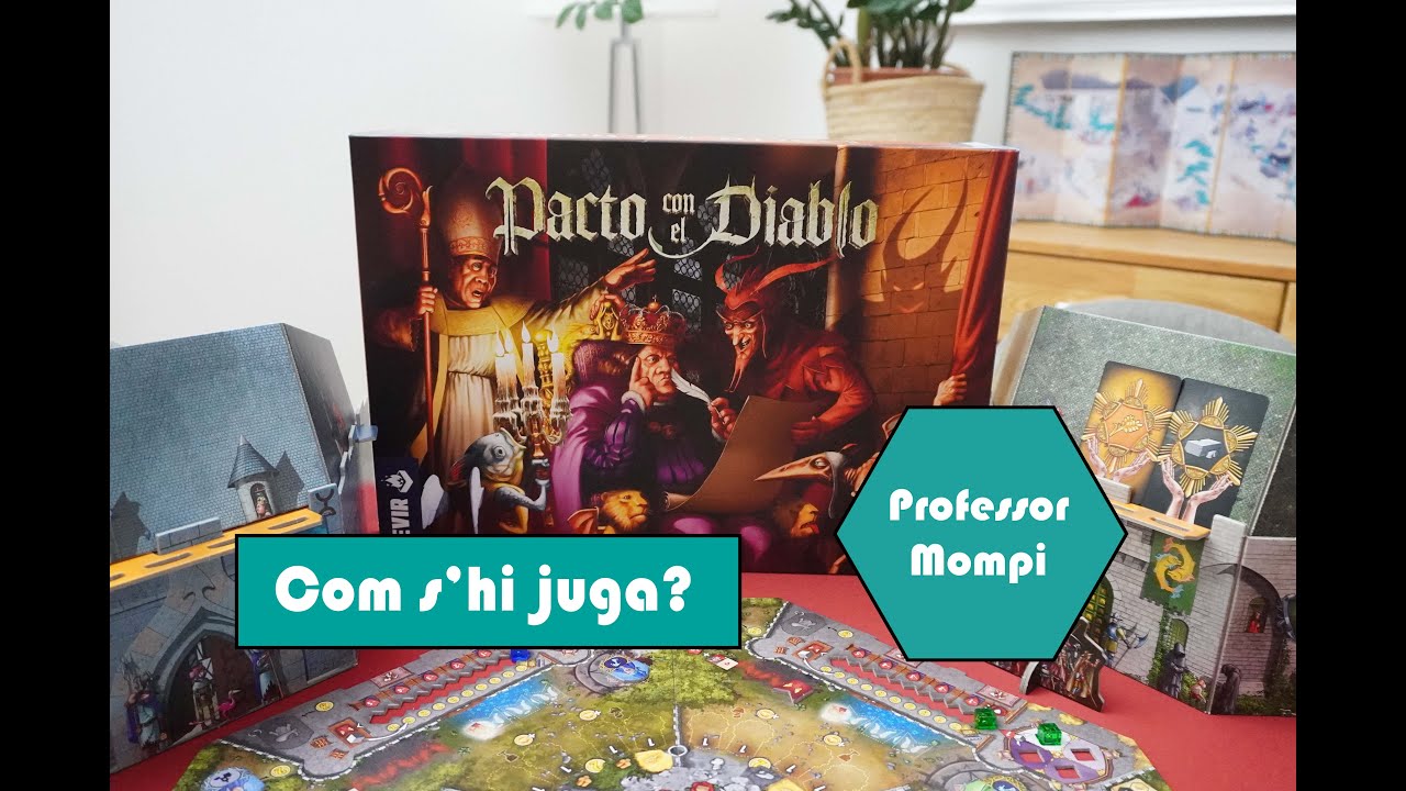 Pacte amb el Diable / Pacto con el Diablo / Deal with the Devil - Joc de taula - Tutorial de Professor Mompi