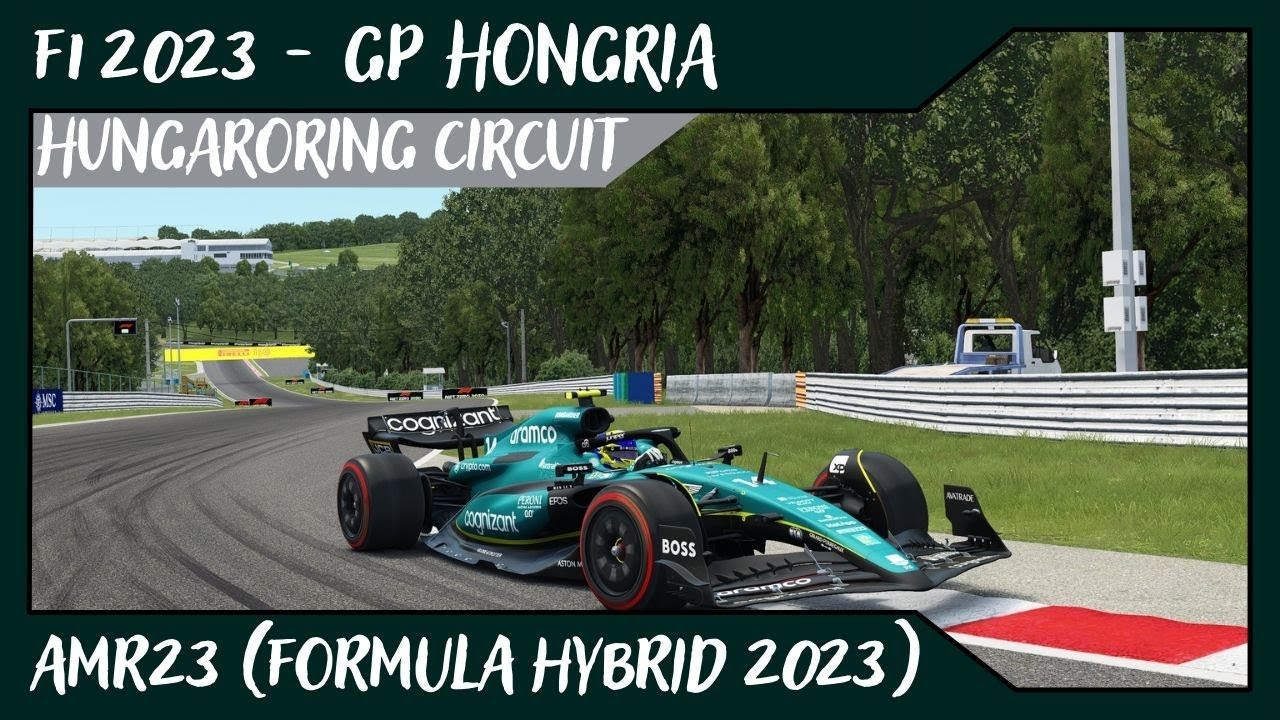 F1 2023 - GP Hongria @ Silverstone Circuit // AMR23 (Formula Hybrid 2023) // #12 de Alvamoll7