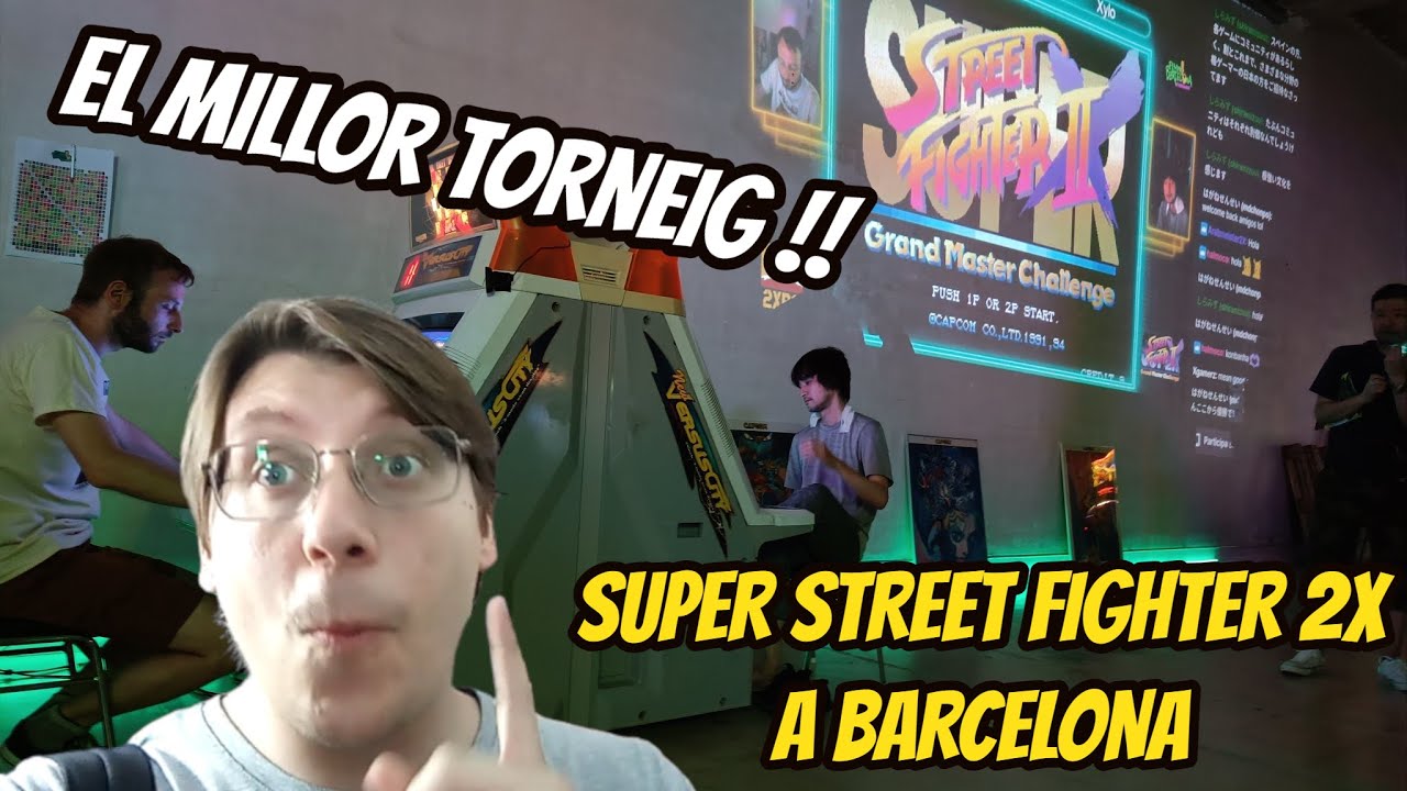 🏆 ANEM DE TORNEIG!! 🏆Anem al Flying Barcelona Tournament!! Super Street Fighter 2X a #Barcelona de El Moviment Ondulatori