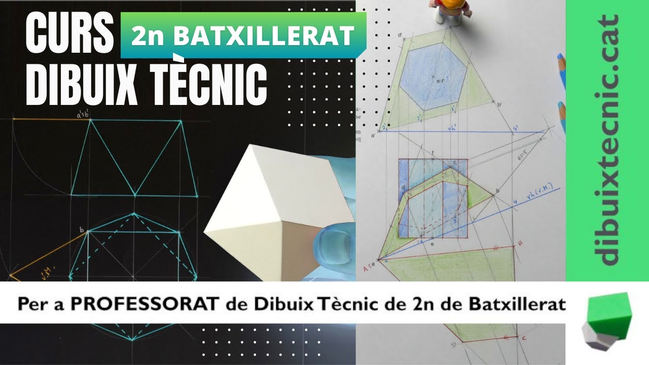 ✔️CURS per a professorat de 2n de Dibuix Tècnic - Any 23/24❗ de Josep Dibuix Tècnic IDC