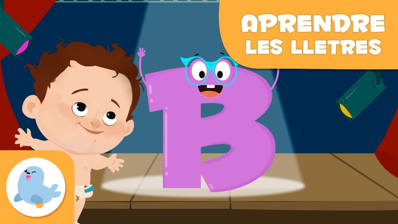 Aprèn la lletra "B" amb en Bru - L'abecedari en català de Smile and Learn - Català