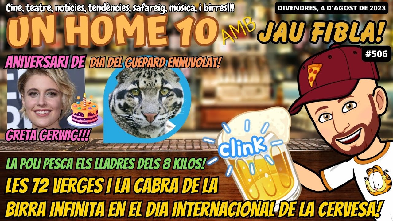#UnHome10 #506 Les 72 verges i la cabra de la birra infinita en el dia internacional de la cervesa! de JauTV