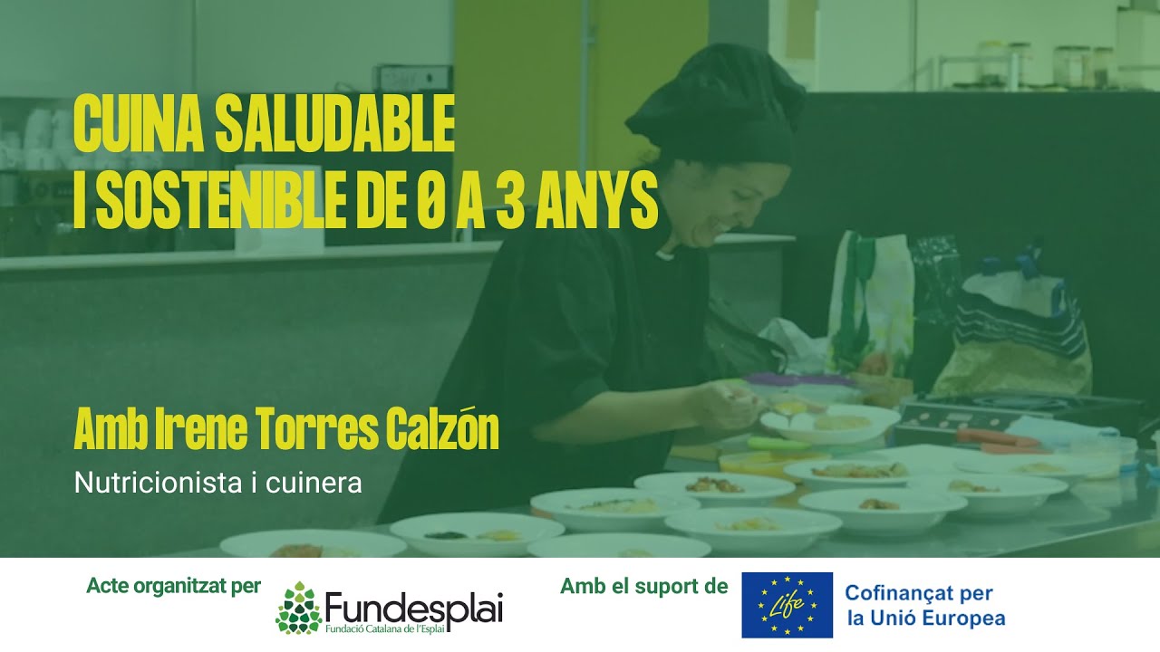 [Versió original] Activitat 'Cuina saludable i sostenible de 0 a 3 anys' de Fundació Catalana de l'Esplai
