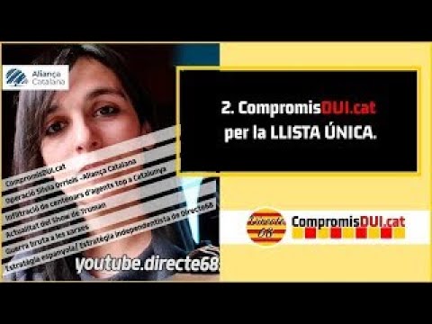 Preguntes i Respostes 159/2 CompromisDUI.cat per la LLISTA ÚNICA de Resistència Independentista Catalana