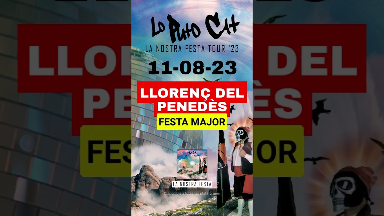 Divendres seré a Llorenç del Penedès amb la Mitjanit i DJ Aubor. Serà a la pu*a Rambla Marinada. de Lo Puto Cat Remixes