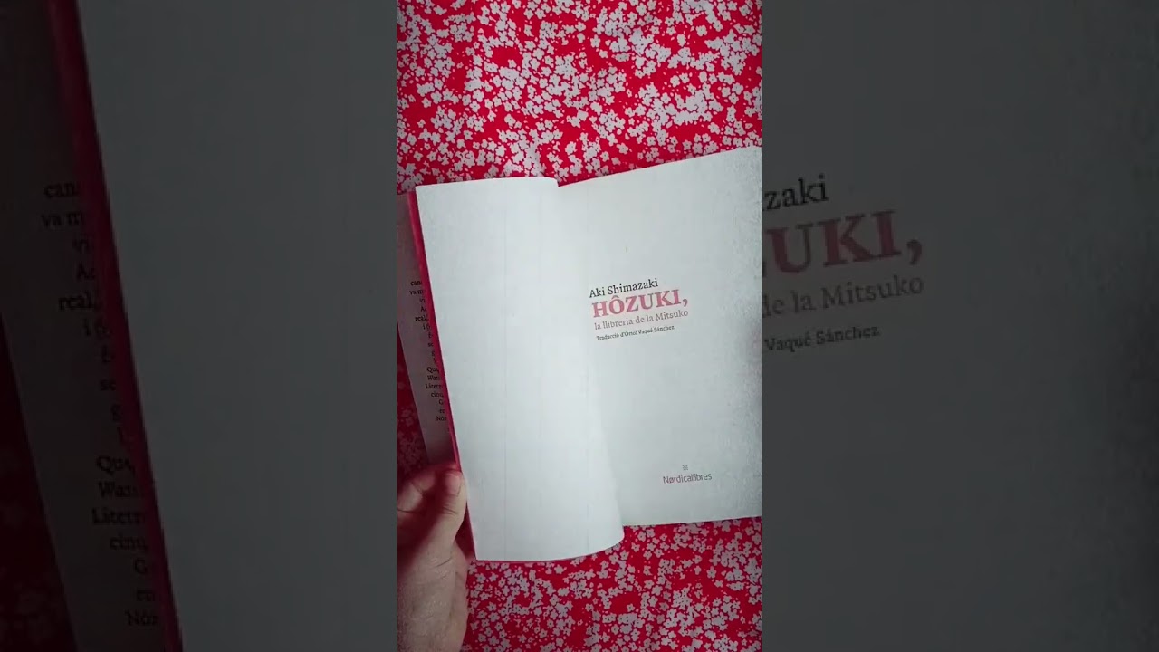 Nordica Llibres publica "Hozuki, la llibreria de la Mitsuko" de Paraula de Mixa