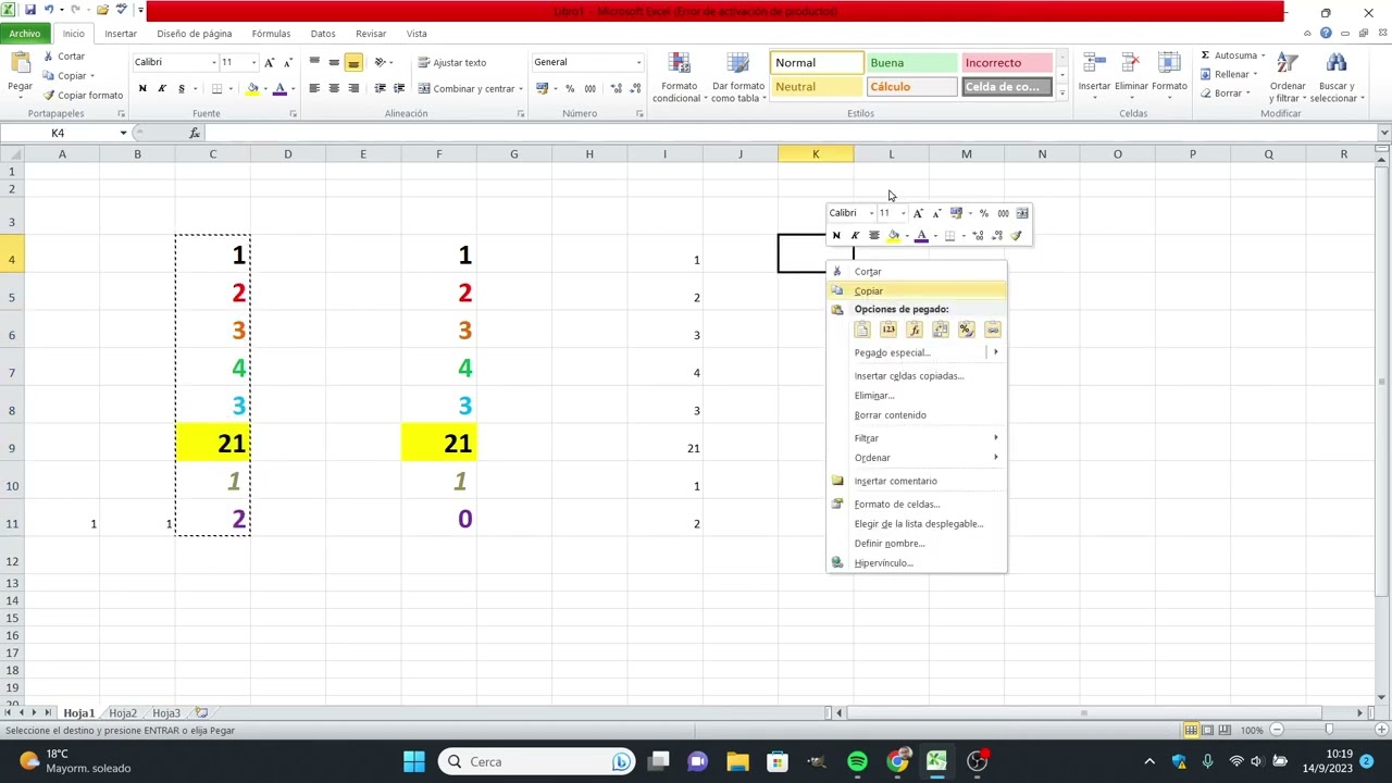 Diferents maneres d'enganxar coses amb Excel de Xavier Àgueda COMPETIC