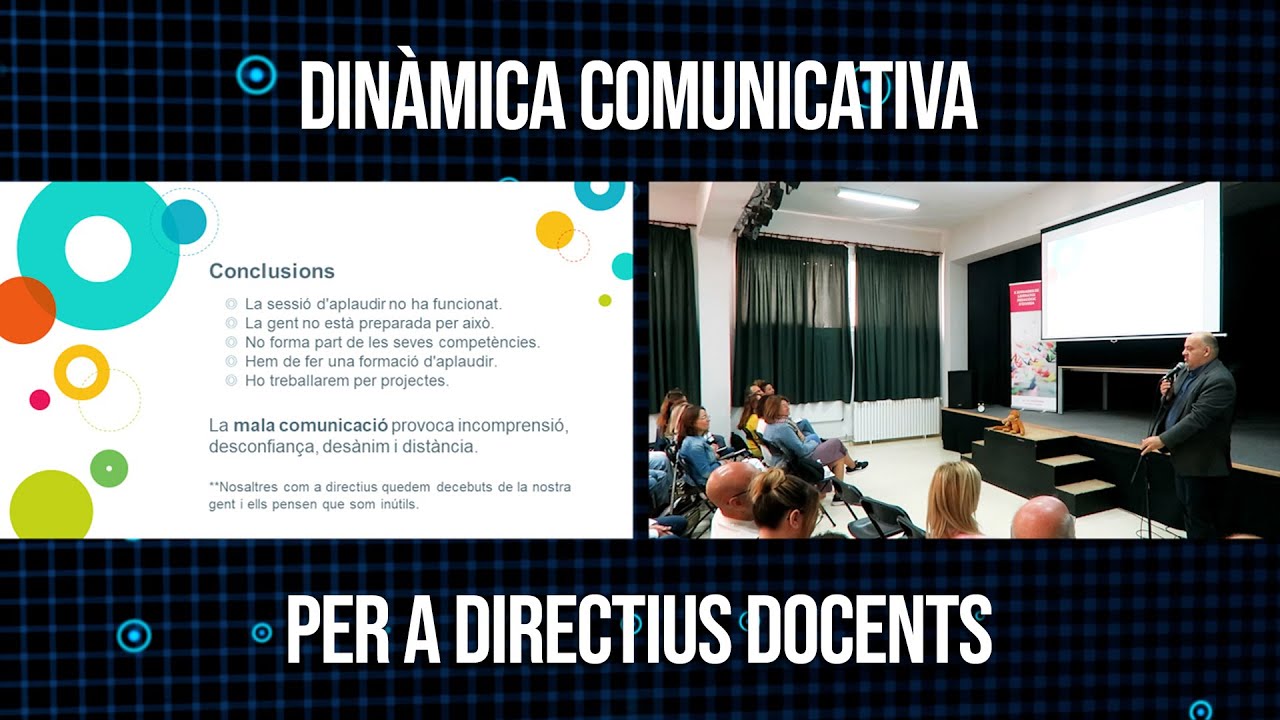 DINÀMICA comunicativa per a directius docents (Taller) de Pau Font Sancho