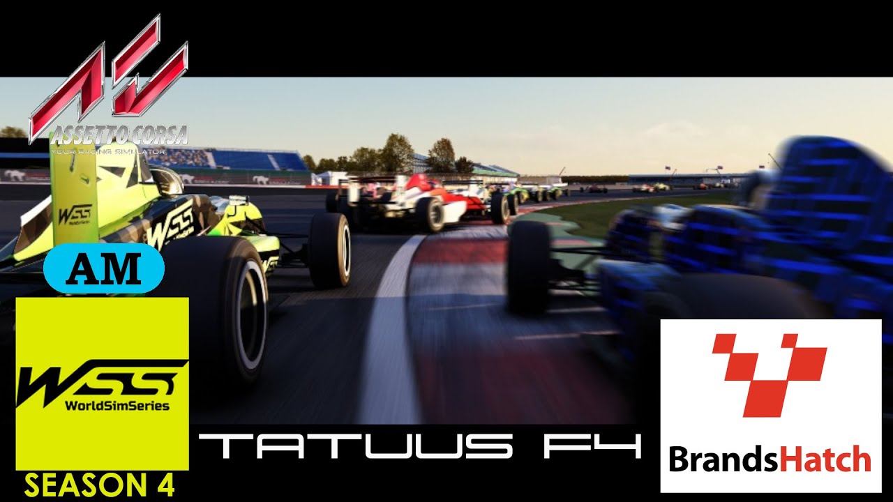 WSS Licensed AM | Tatuus F4 - Brands Hatch | World Sim Series de A tot Drap Simulador