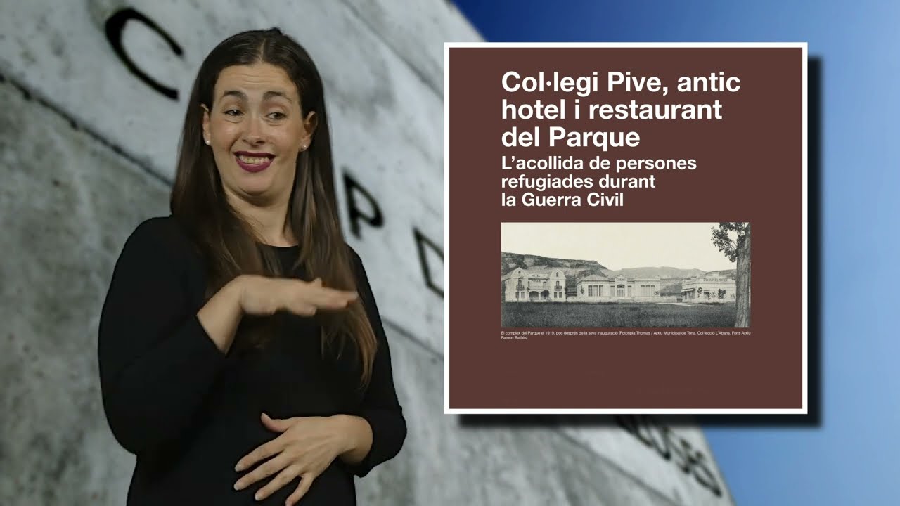 Col·legi Pive, antic hotel i restaurant del Parque de La Mirada Tàctil