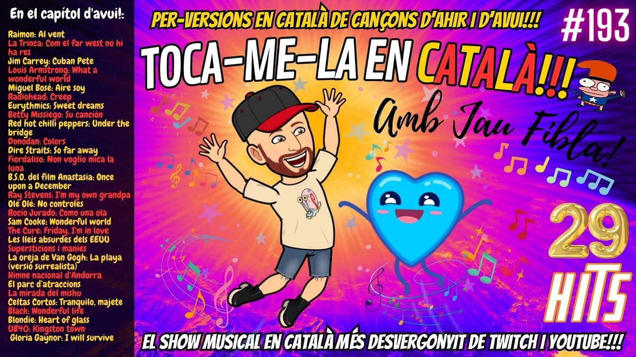 🎵193 #Tocamela en català!! Adaptacions i per-versions desvergonyides al #català d'èxits musicals!!! de JauTV
