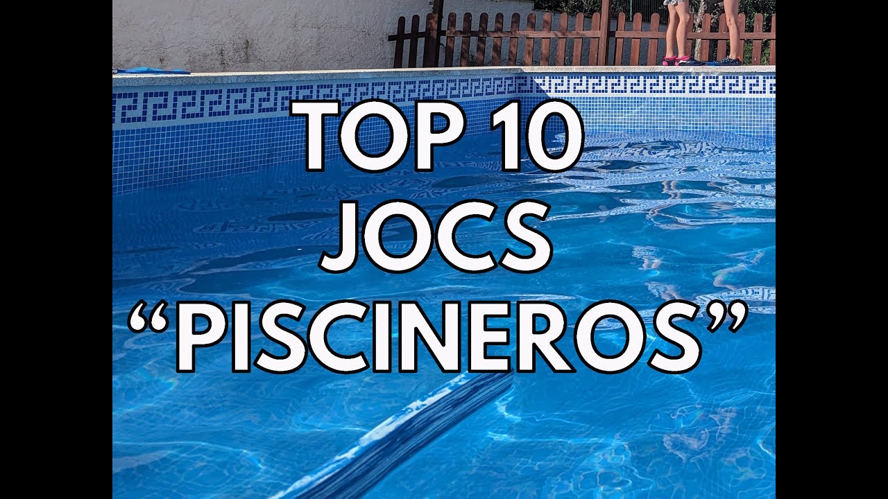 TOP 10 JOCS PISCINEROS (els millors jocs per jugar a la fresca aquest estiu) de La Taula Plana