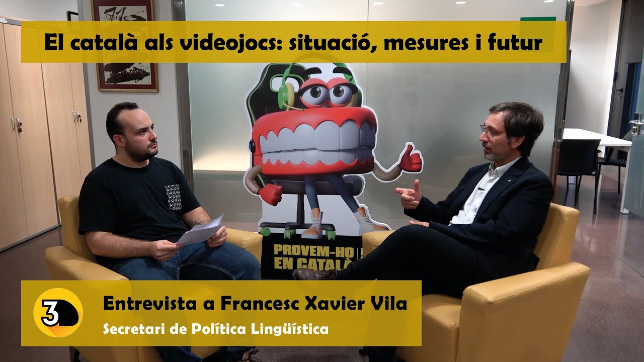 EL CATALÀ ALS VIDEOJOCS | Entrevista a FRANCESC XAVIER VILA 🎮📝 de 3Dnassos