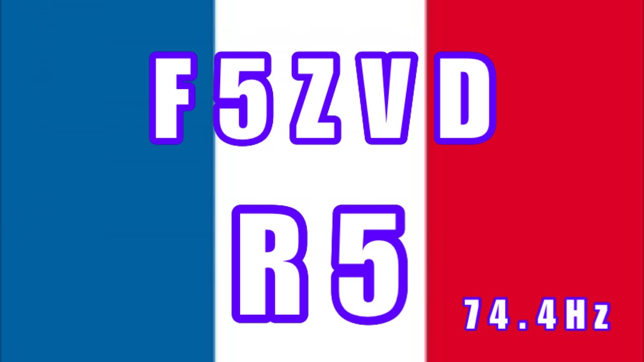 F5ZVD R5 FRANÇA de EA3HSL Jordi