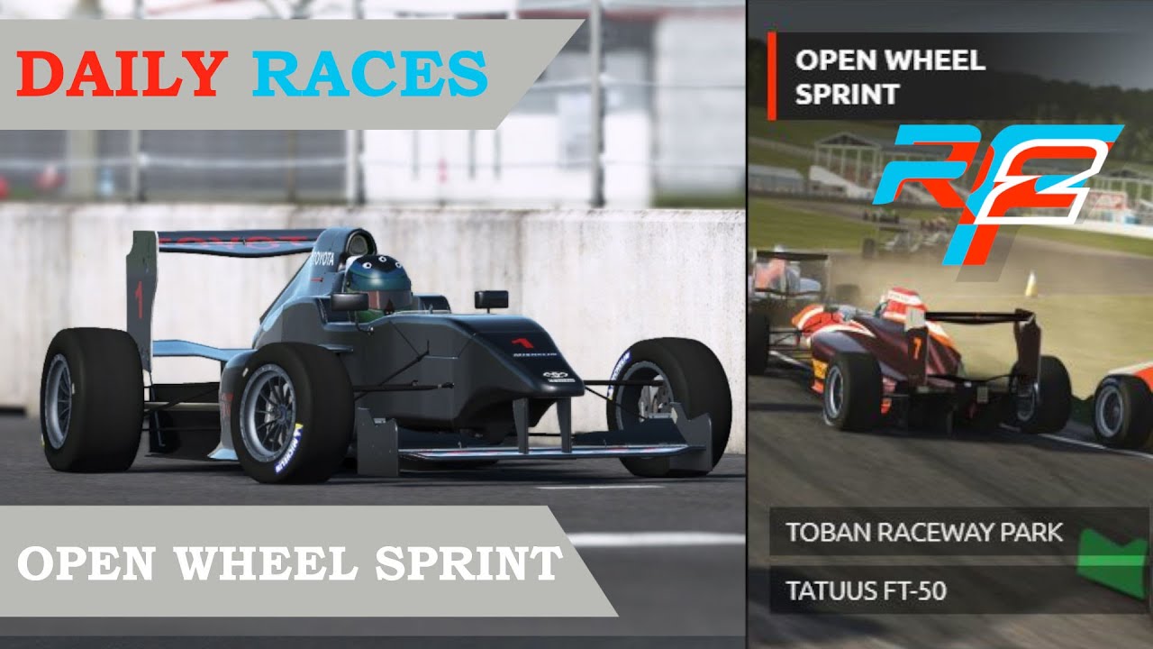 Daily Races Beginner | Tatuus FT-50 - Toban Raceway Park | rFactor2 Beta release-candidate de A tot Drap Simulador