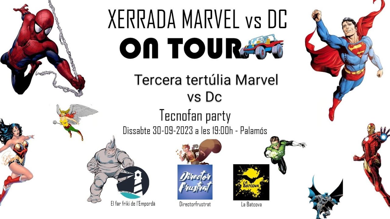 Marvel Vs Dc on Tour des de el Tecnofan de Palamós de El Far Friki de l'Empordà
