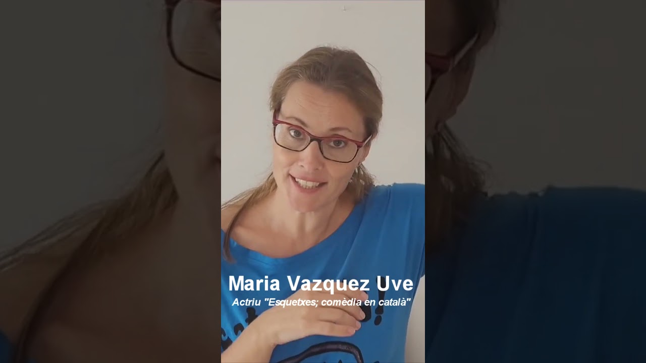 Maria Vazquez Uve - Actriu d'Esquetxes #short #Esquetxes de Esquetxes