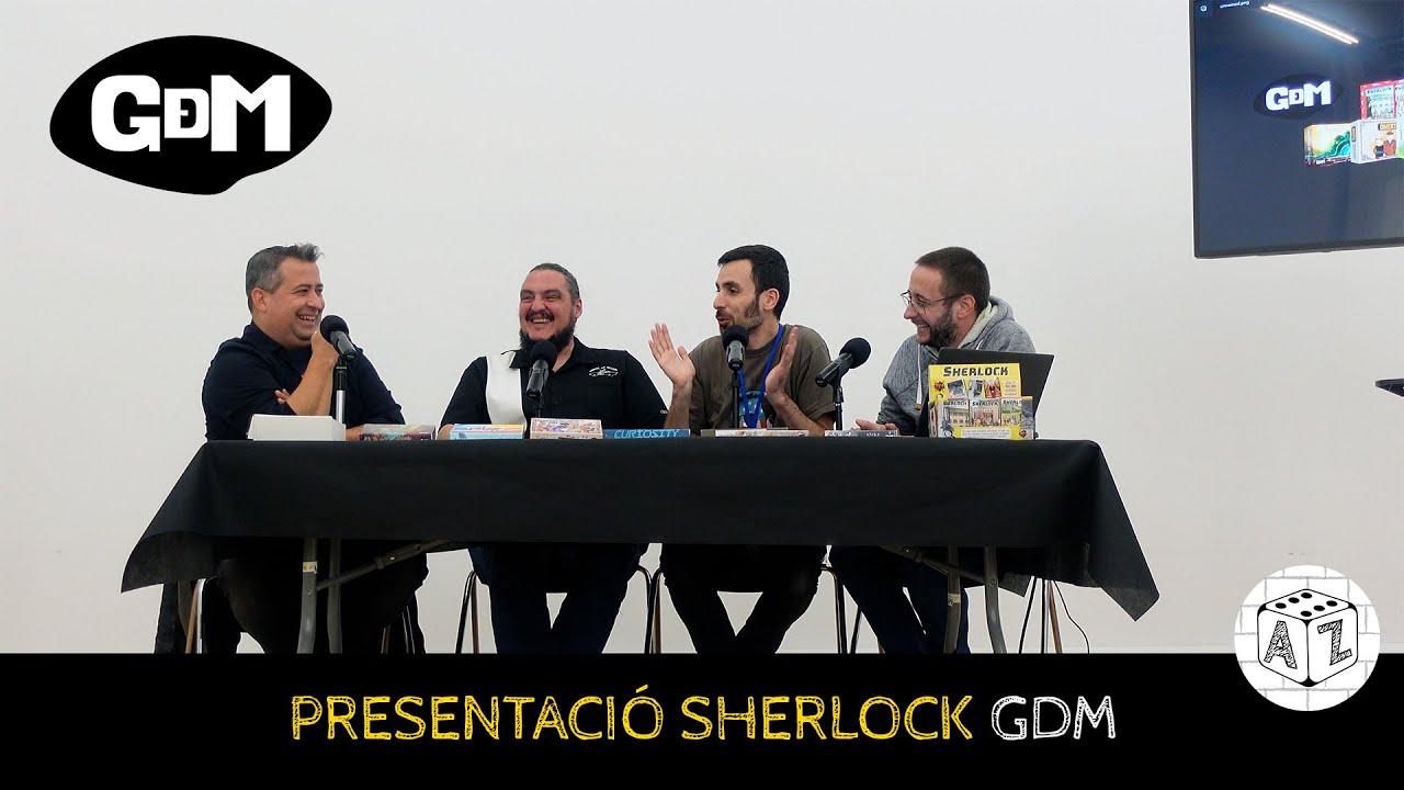 🎙 Presentació de Novetats Sherlock de GDM | #DAUBarcelona2023 de Aya_ZholvaX: Jocs de taula
