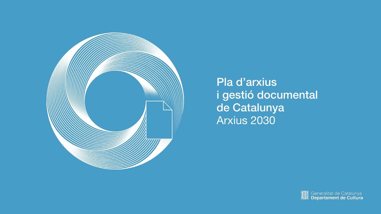 Presentació “Arxius 2030. Pla d’Arxius i gestió documental de Catalunya” de patrimonigencat