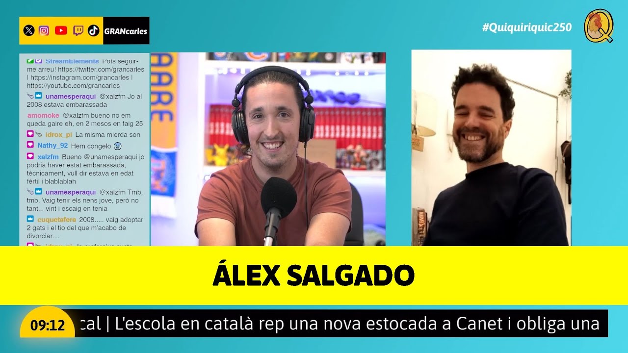 Entrevistes al Quiquiriquic: Álex Salgado de Carles Garcia