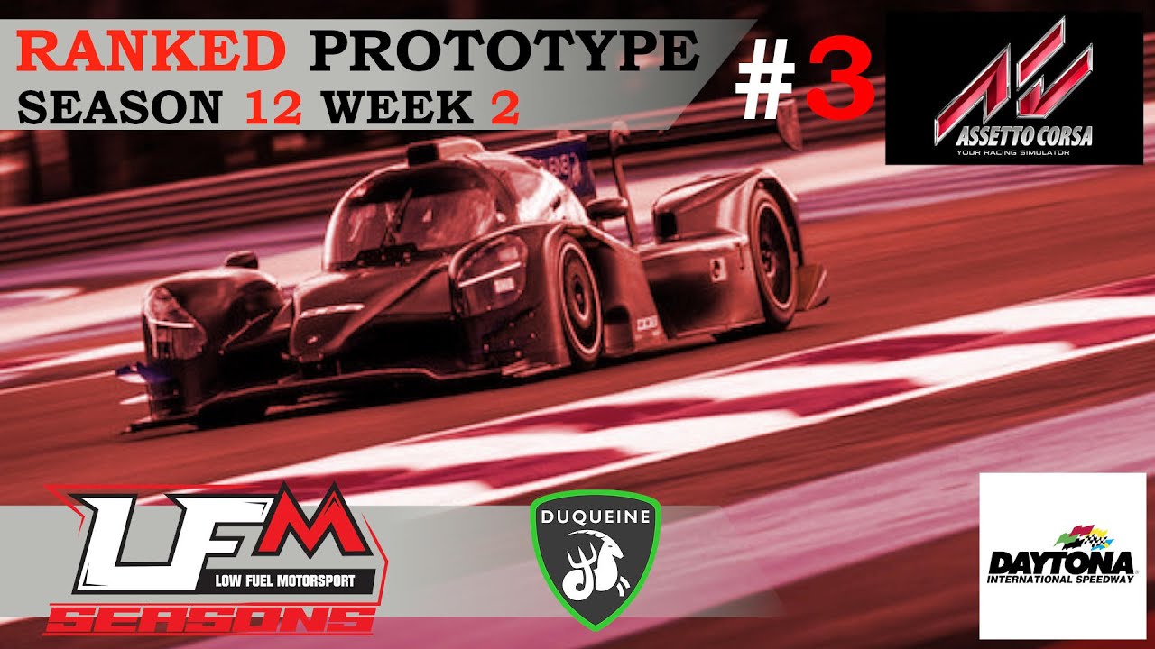 LFM Prototype Challenge | Season 12 - Week 2 | Daytona de A tot Drap Simulador