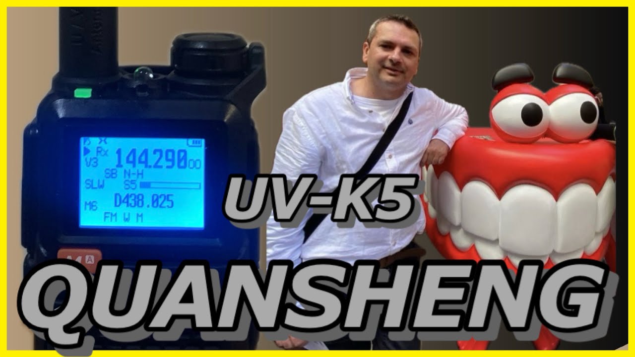 QUANSHENG UV-K5 REVIEW de EA3HSL Jordi