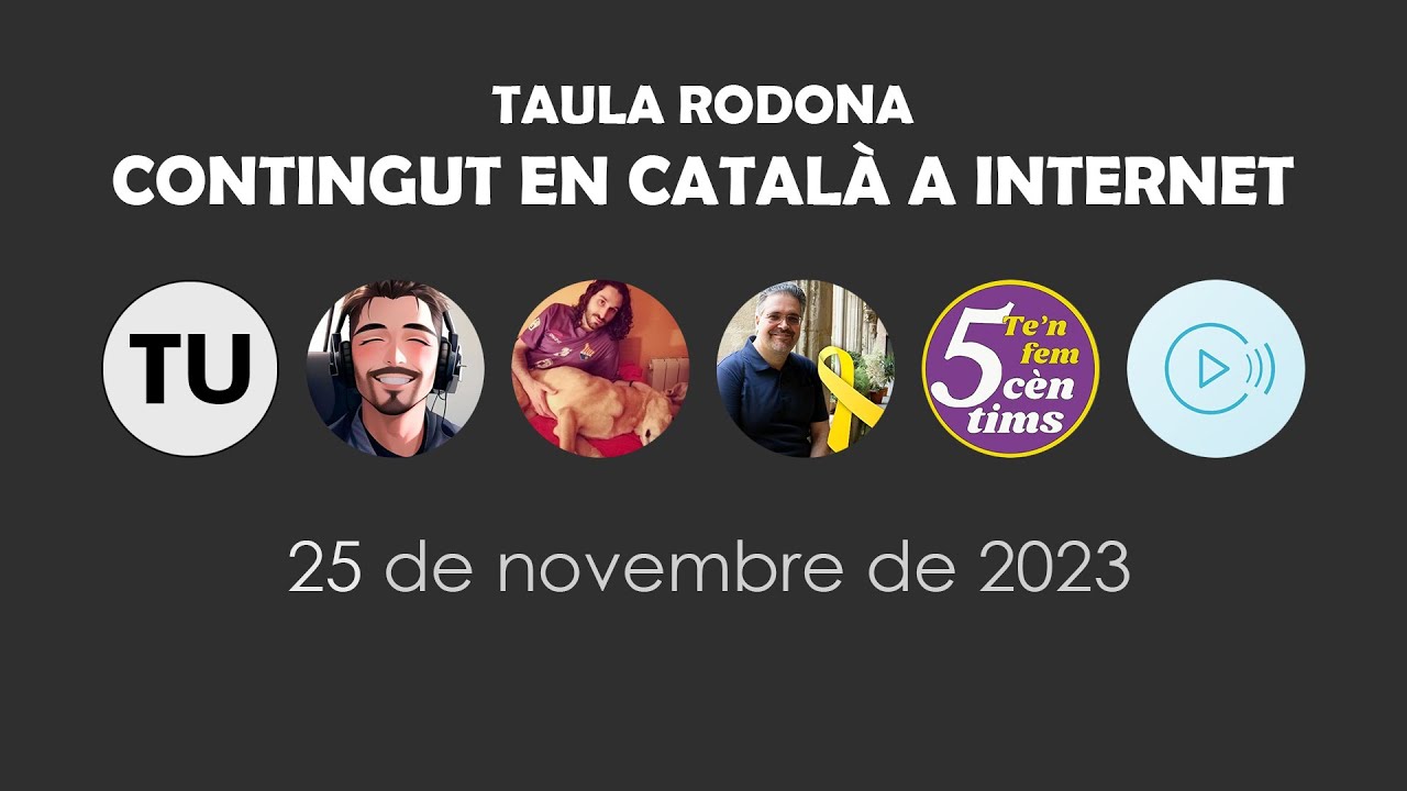 Contingut en català a Internet - Taula Rodona de Dev Id
