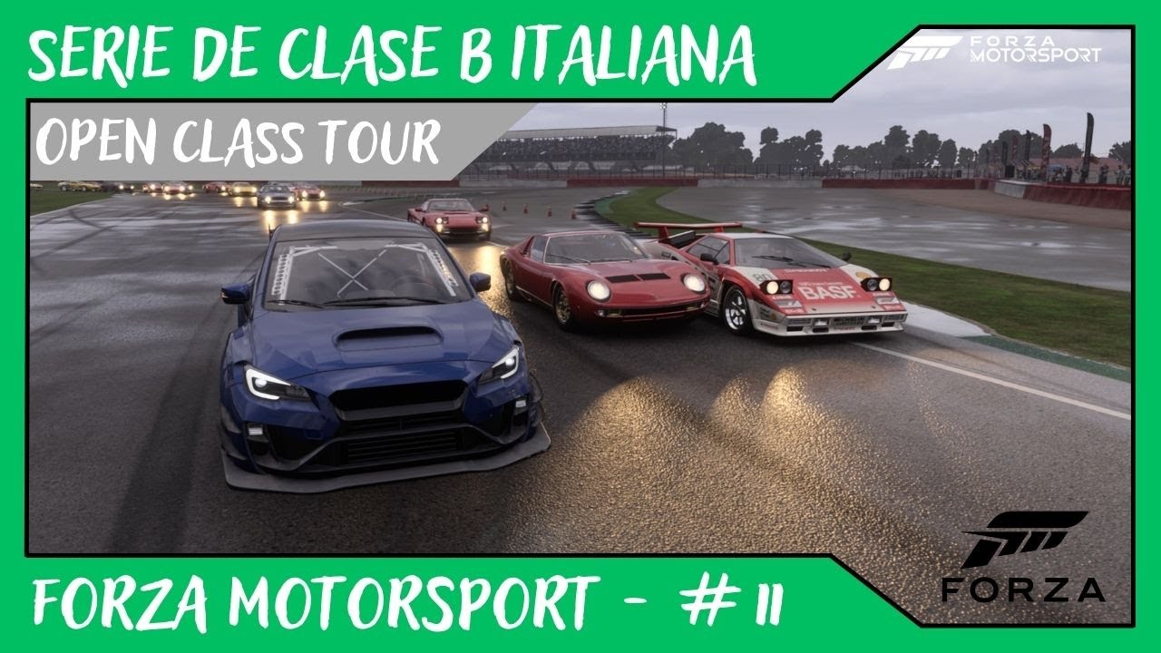 Open Class Tour - Sèrie de Classe B Italiana //FORZA Motorsport en PC// #11 de Alvamoll7