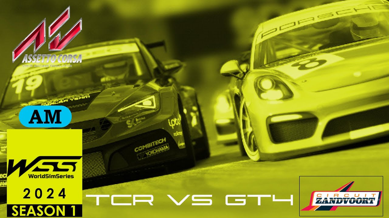 Rankeds WSS | GT4 vs TCR - World Sim Series de A tot Drap Simulador