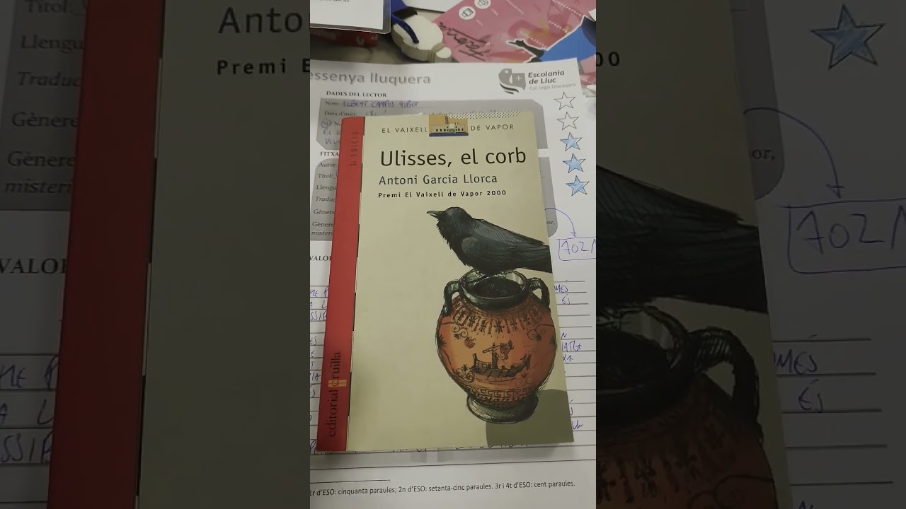 Ulisses, el corb 🐈‍⬛ de Albert Campos Ribot