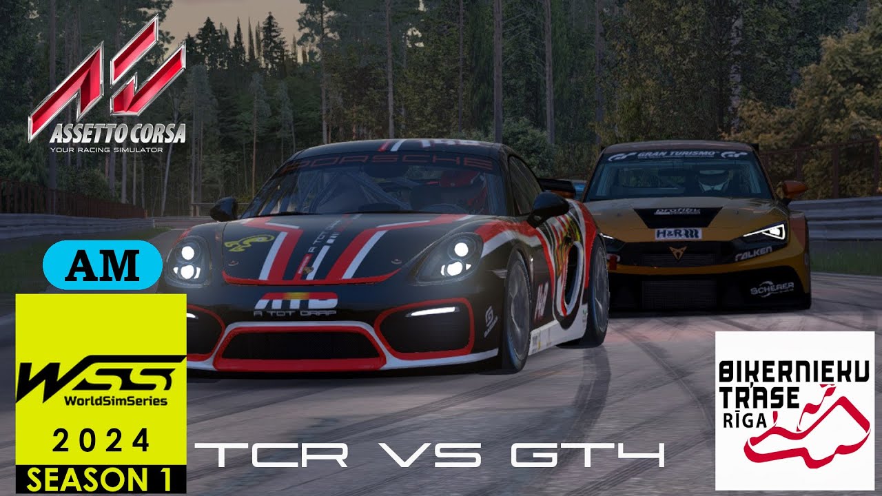 World Sim Series | TCR vs GT4 - Porsche Cayman de A tot Drap Simulador