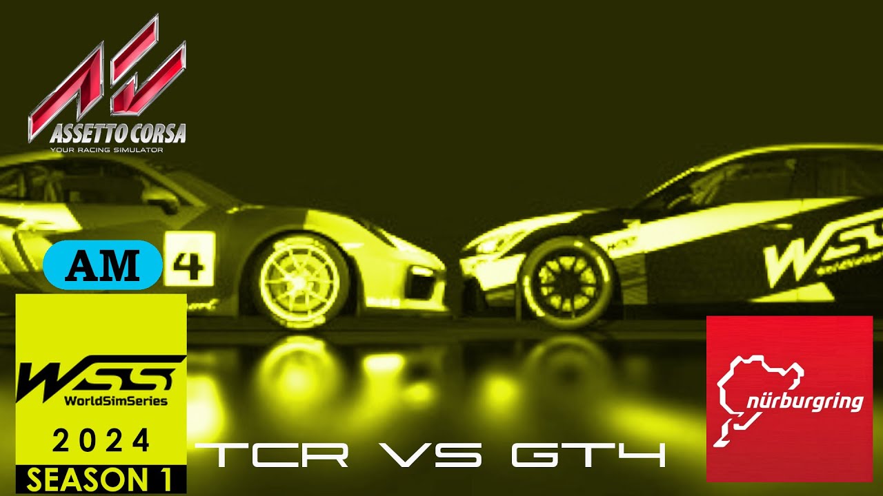 World Sim Series | TCR vs GT4 - Nurburgring - Porsche de A tot Drap Simulador