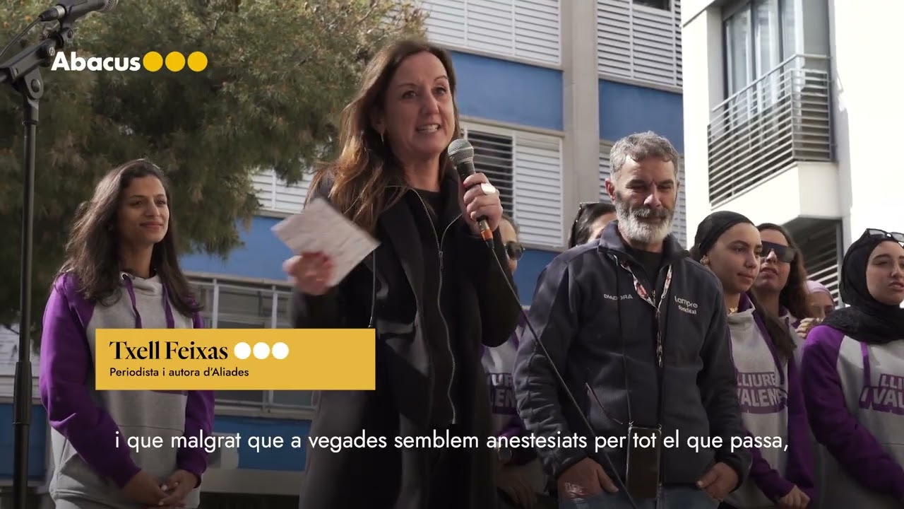 Jornada solidària Nenes Valentes a Barcelona de Abacus cooperativa