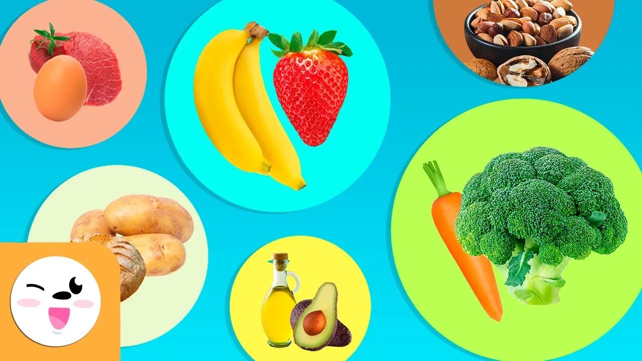 Alimentació saludable per a nens - Recull: Hidrats de carboni, proteïnes, vitamines, greixos de Smile and Learn - Català