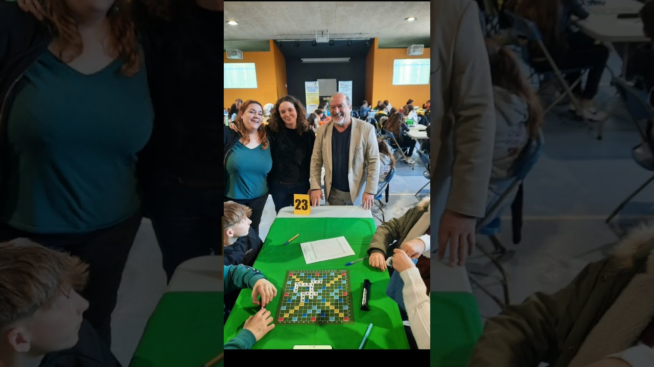 Sabadell Secundària Final 11è Campionat 2024 a l'IES Jonqueres de Scrabbleescolar