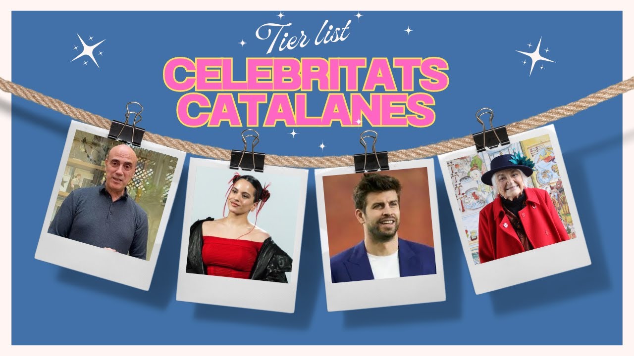 🔝 Rànquing de Celebritats Catalanes: Piqué, Rosalía, Tomàs Molina, Dalí,… 🌟 de Jacint Casademont