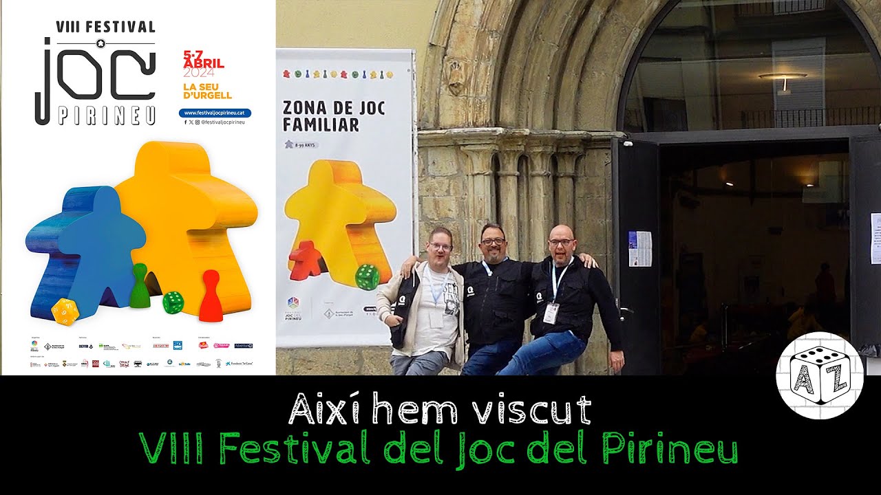 🎟️ Així hem viscut la VIII edició del Festival del Joc del Pirineu | #ElJocEsCultura de Aya_ZholvaX: Jocs de taula