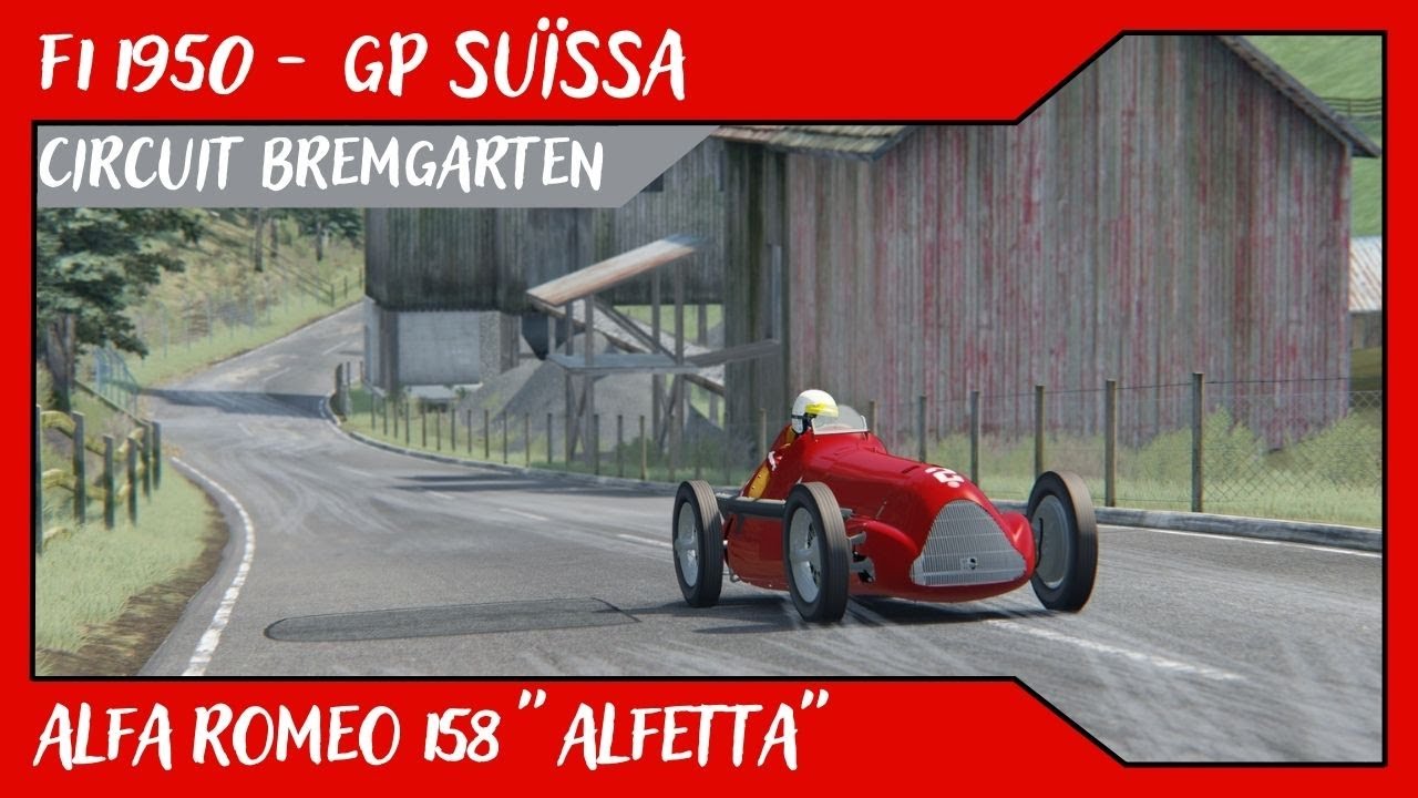 F1 1950 - GP Suïssa @ Circuit Bremgarten // Alfa Romeo 158 "Alfetta" // #4 de Alvamoll7