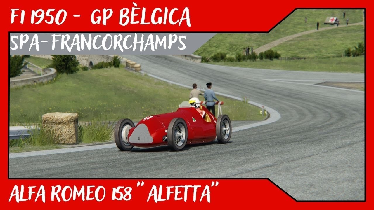 F1 1950 - GP Bèlgica @ Circuit Spa-Francorchamps // Alfa Romeo 158 "Alfetta" // #5 de Alvamoll7